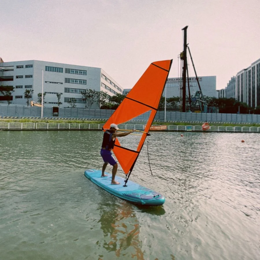 Water Sports Portable Race Touring Wing Surf Kite Surfboard Inflatable SUP Wind Surf Board