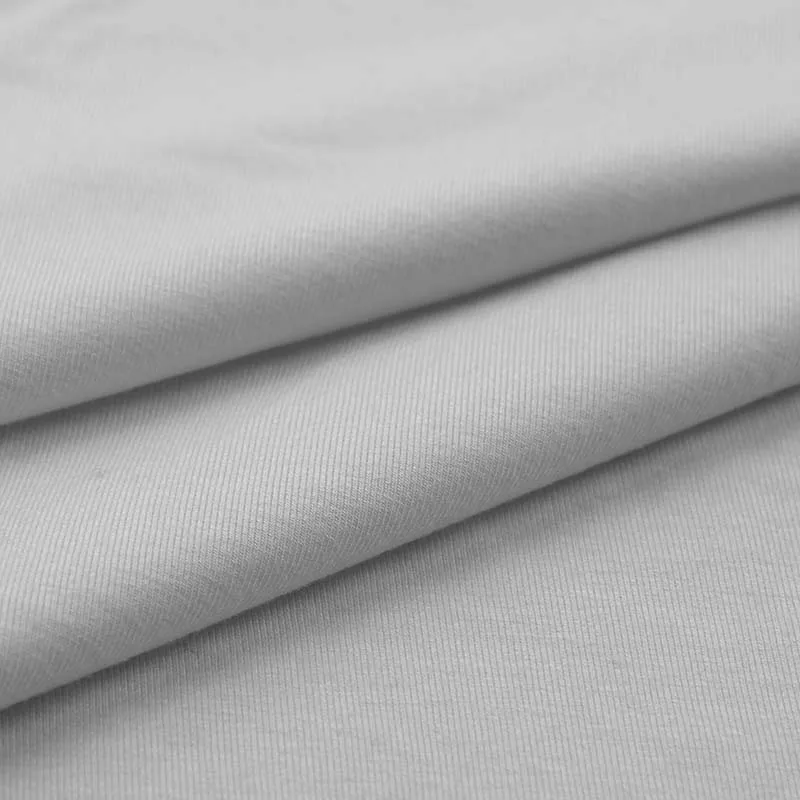 Natural Organic Bamboo Fabric Soft Touching 95%Bamboo 5%Spandex Bamboo Jersey Fabric for T-Shirt