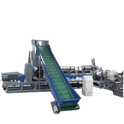 Wholesale Recycle Plastic Granules Making Machine Price/Plastic Granulating Machine/Polyester Staple Fiber Manufacturer In Zhang