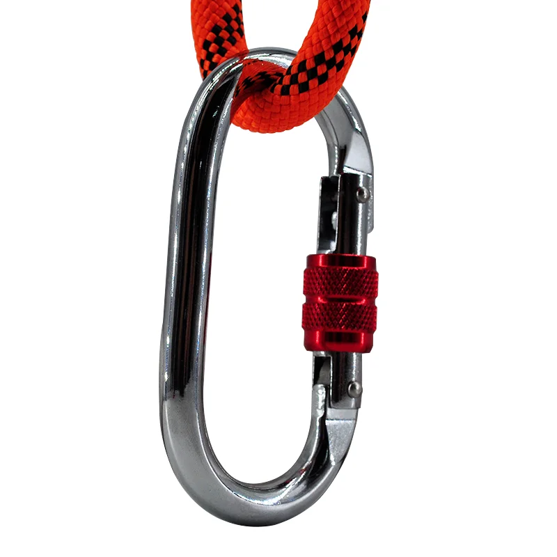 Carabiner titanium steel 25KN high quality CE/EN for sale