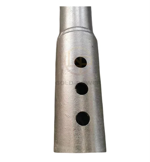 Power Line Hardware Deep Construction Foundation Galvanized Helical Piles