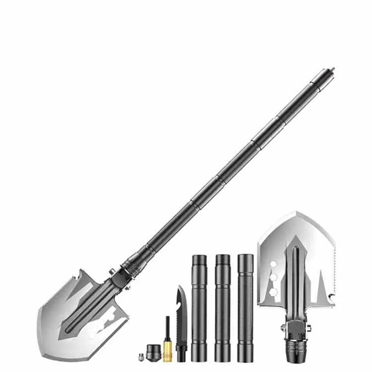 Best Detachable Military Folding Spade Tactical Shovel Multitool Survival Shovel