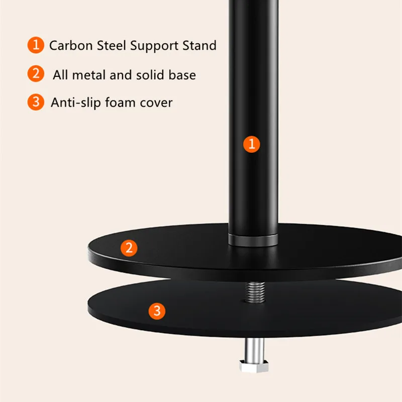 2022 Portable Electric Screen Projector Floor Stand Mount Height Adjustable Projector Stands