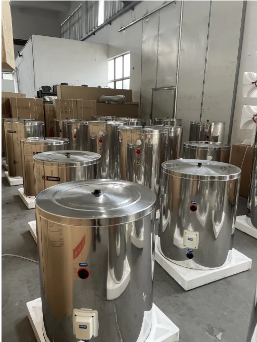 jinbang stainless steel water tank Hot water tank Buffer tank with heat exchanger