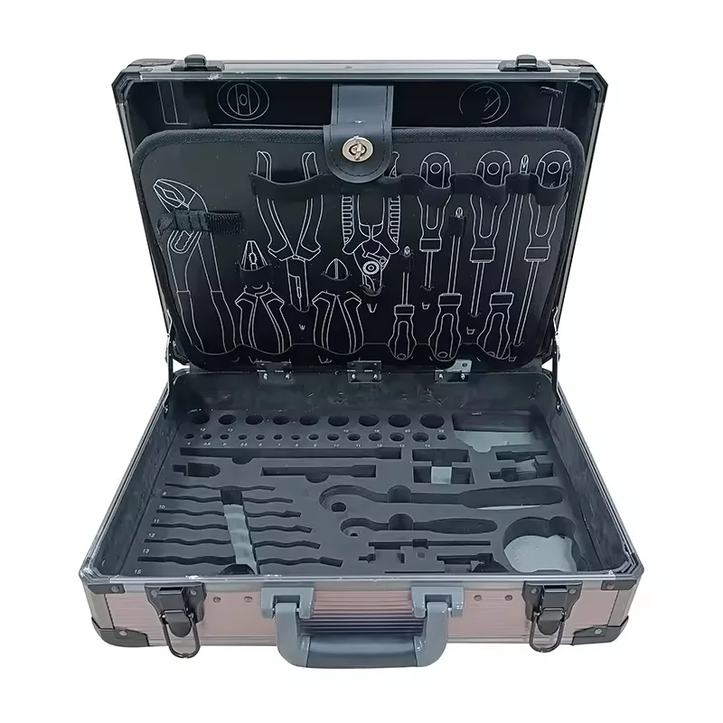 Original Spot Wholesale Agent Storage Case With Handle Tool Box Flight Cases Aluminum Storage Box For Travel