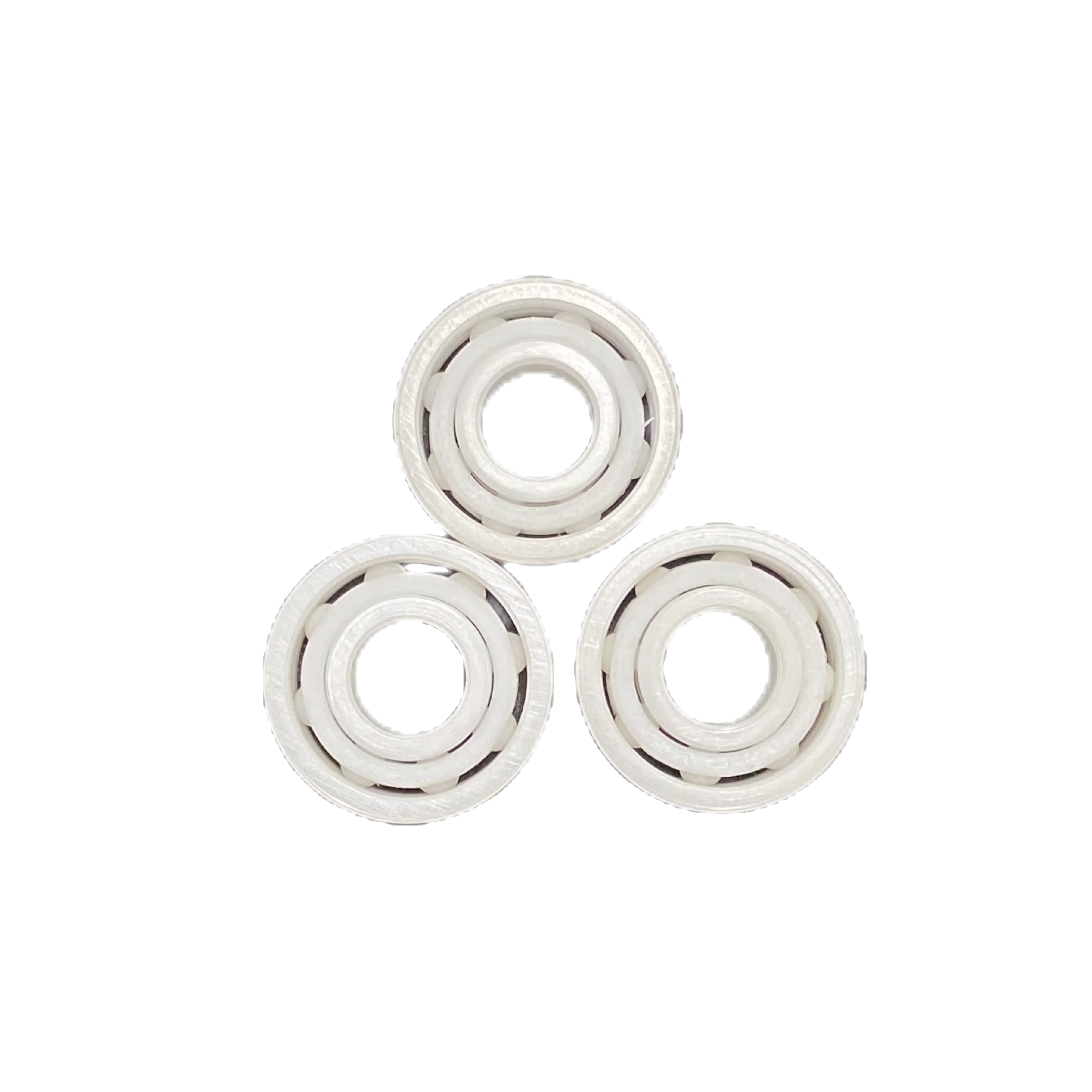 Chinese factory  R188 6.35x12 full Zro2 Si3N4 ceramic bearings with PEEK retainer