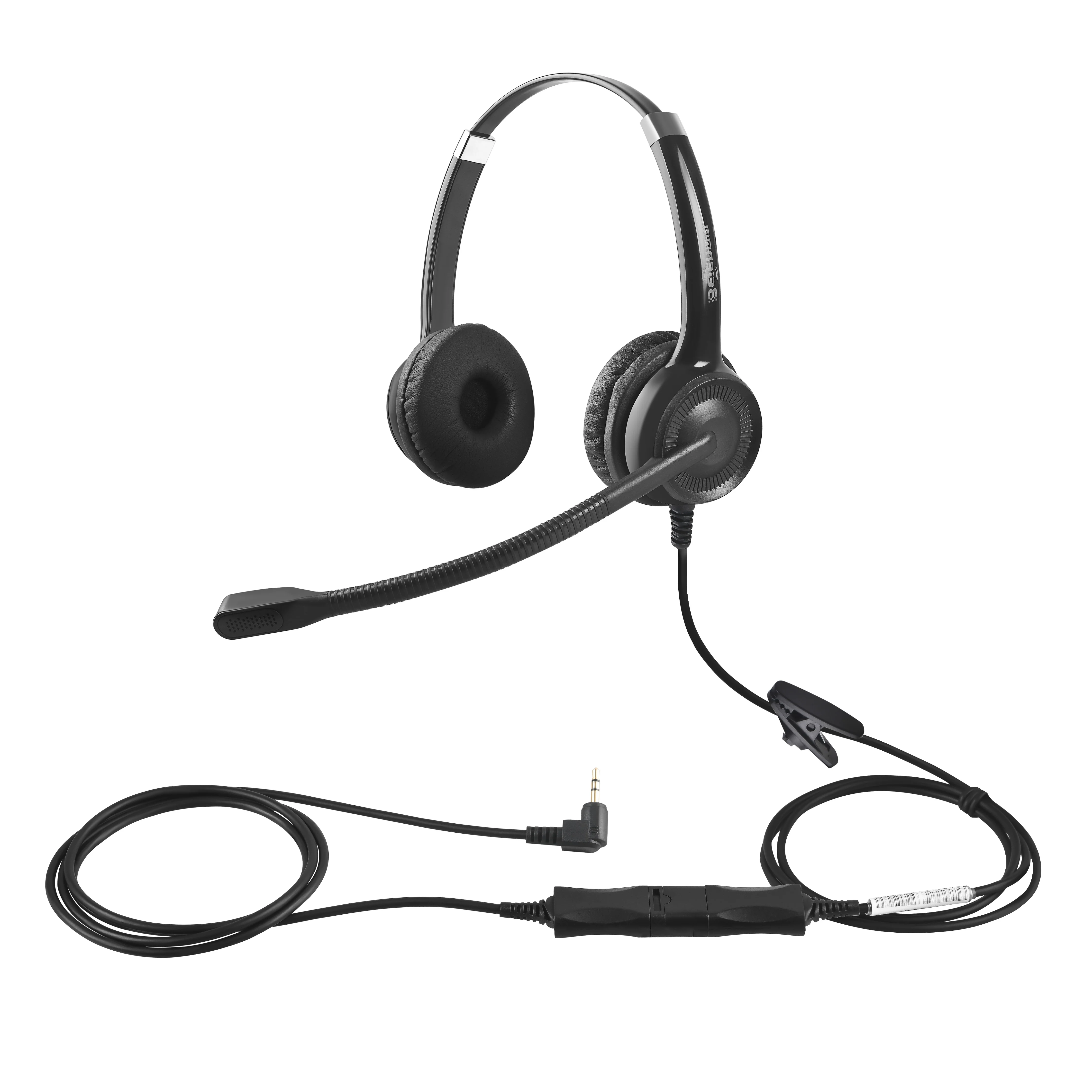 Наушники с микрофоном для офиса по обслуживанию клиентов гарнитура