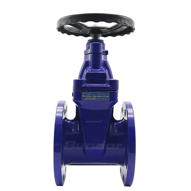
Bundor ductile iron China valve non rising stem 3-8 inch Resilient Wedge 10k 3 inch gate valve price 