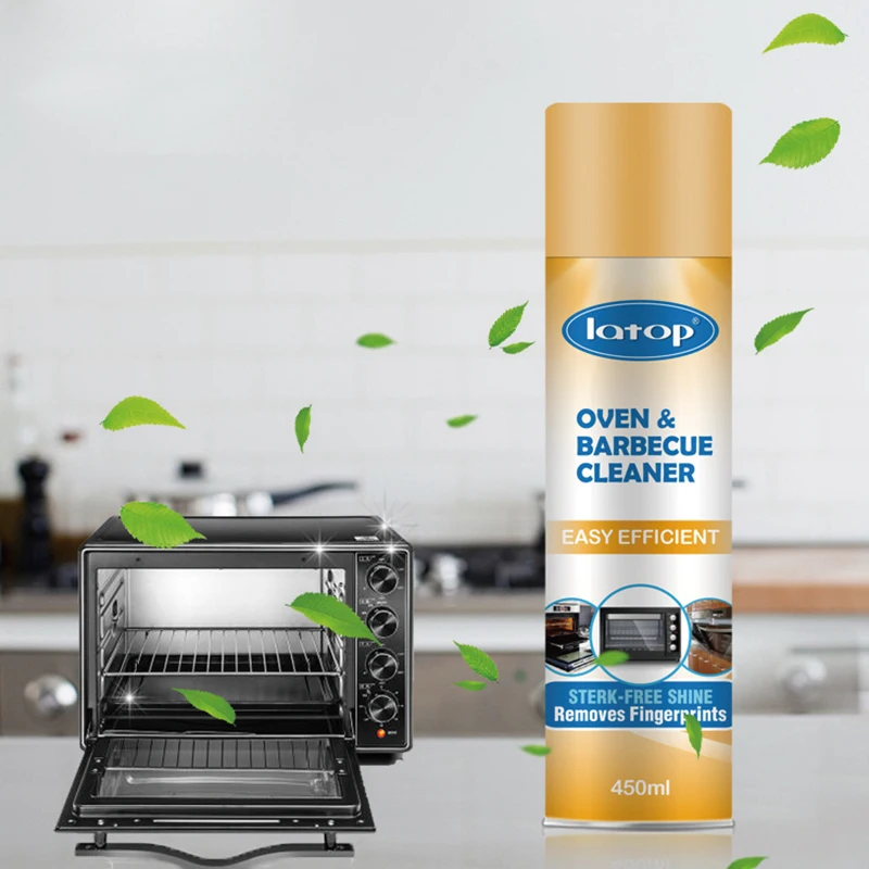 OEM 450ml 500ml non toxic ovener cleaner multifunctional cleaner beauty oven cookware cleaner spray