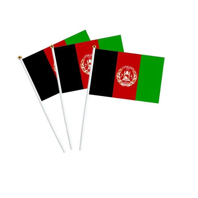 Cheap Price Afghanistan Flag Afghanistan Small Stick Mini Hand Held Desk Flags Decorations