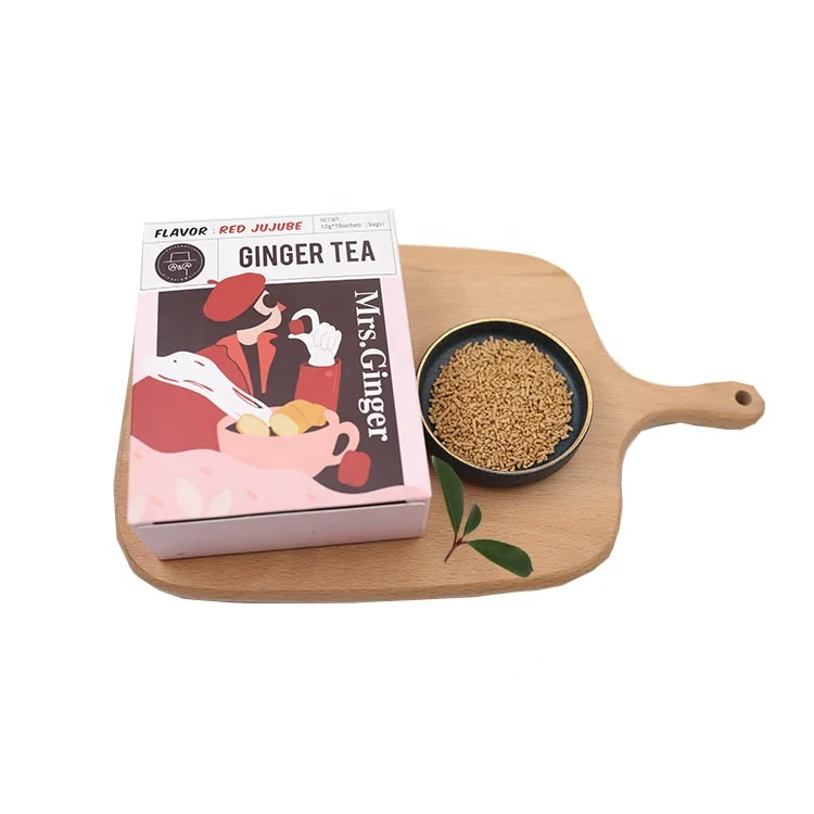 highly accepted red jujube professional ginger tea solid beverage benefits