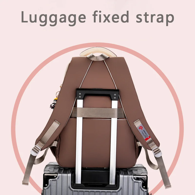 Factory sales nylon fabric travel School backpack for daily day casual school bags for teenage girls boys High school Bookbags