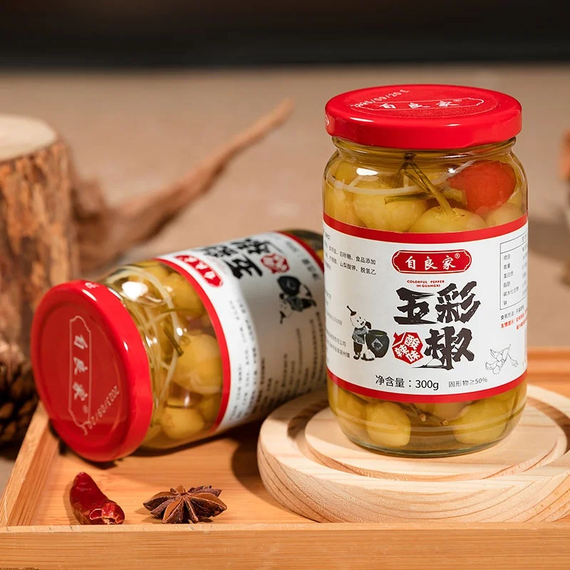 Wholesale export of large quantities of canned spicy pickles pepper at high quality, best price