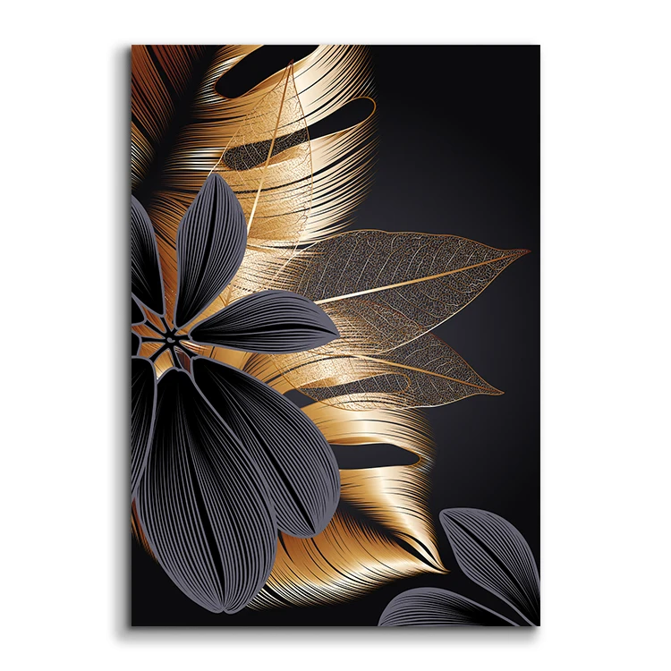 2024 hot sale flower abstract art printing paintings prints canvas painting for home decoration