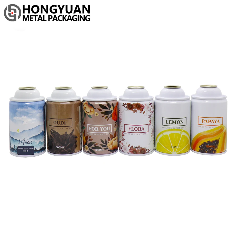 Guangzhou China Manufacturer Tinplate Diameter 65Mm Aerosol Tin Can For Spray Paint