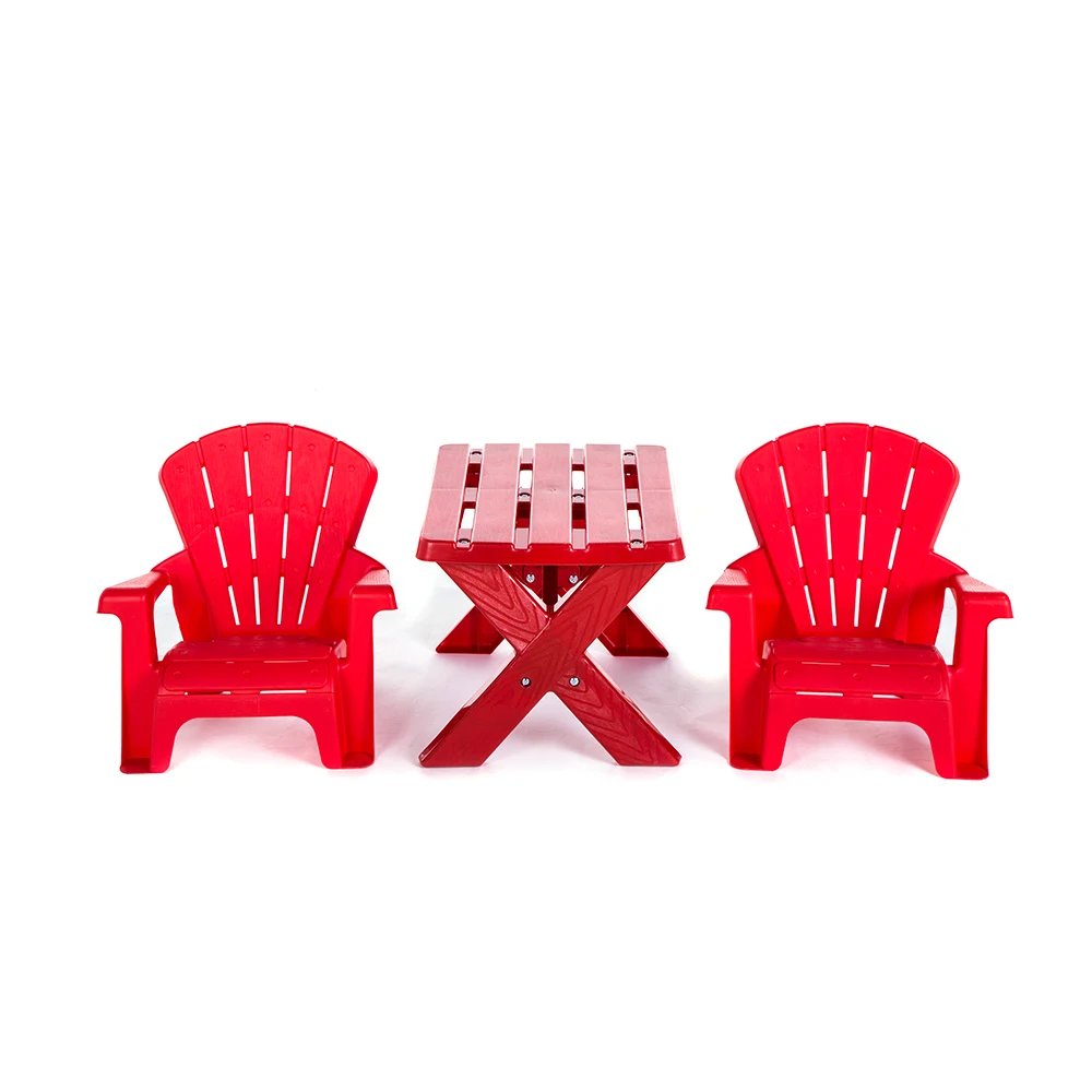 Outdoor camping picnic kid children plastic chair and tables set