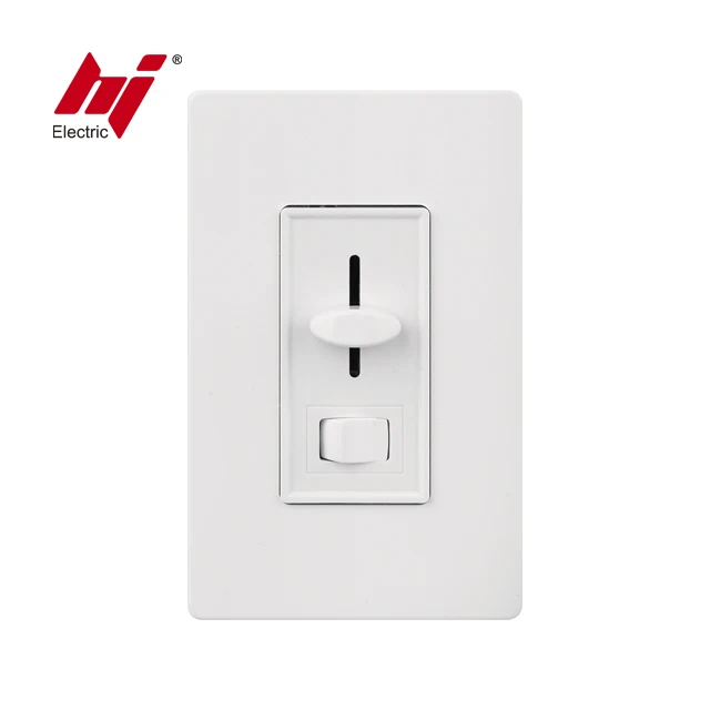 Slide Type 12V 24 V LED Dimmer Wall Switch Need Power Outside