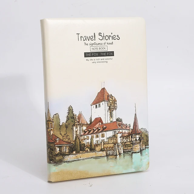Wholesale custom A5 periodical binding printing exquisite European and American style pattern notebook