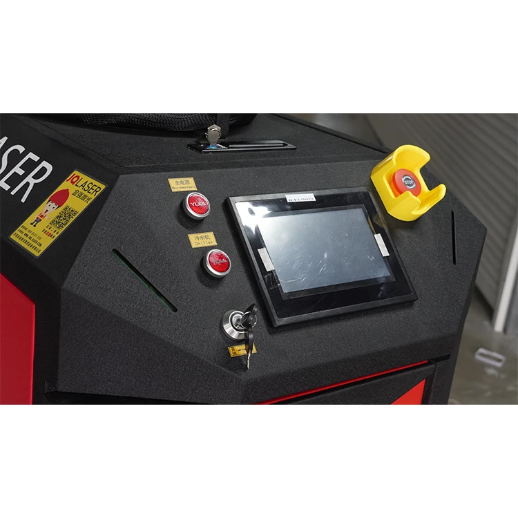 JQ LASER 1000W 1500W metal aluminum stainless steel copper carbon tube handheld fiber laser welding