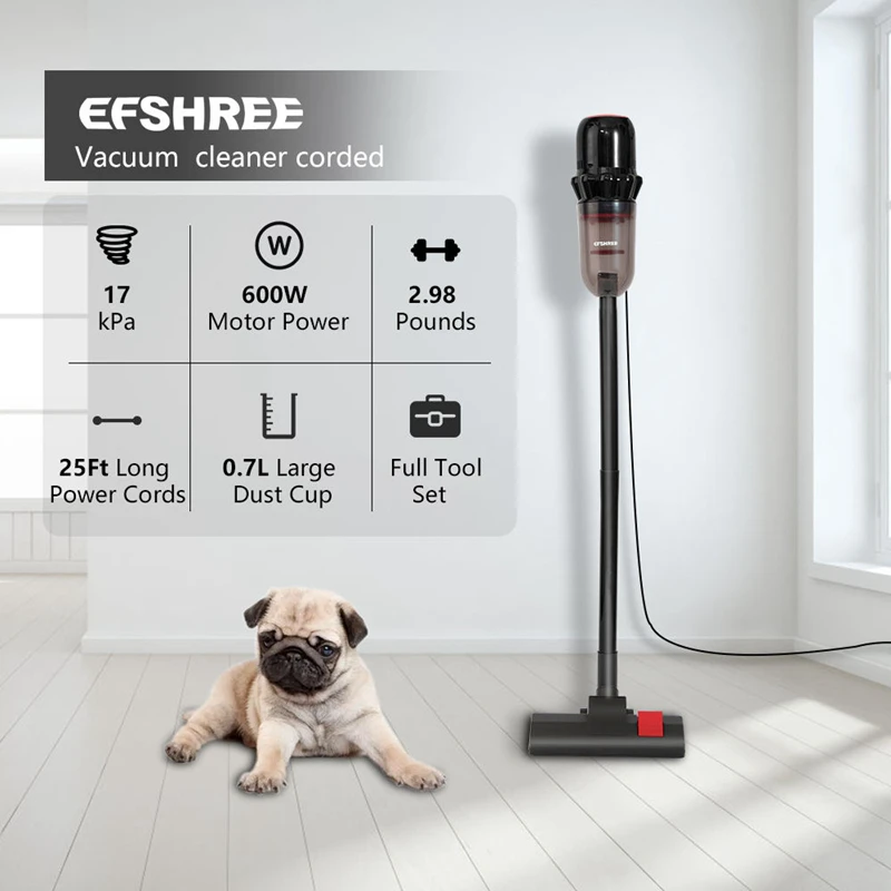 New Design Electric Brush Motor Dry Vacuum Cleaner Handheld Vacuum Dryer Hepa Use Cleaning Appliances Household Wired Home Use