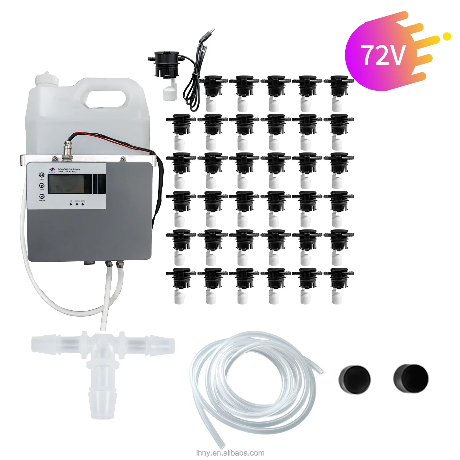 your golf cart battery Enough water to fill all six batteries without spilling Safe and convenient