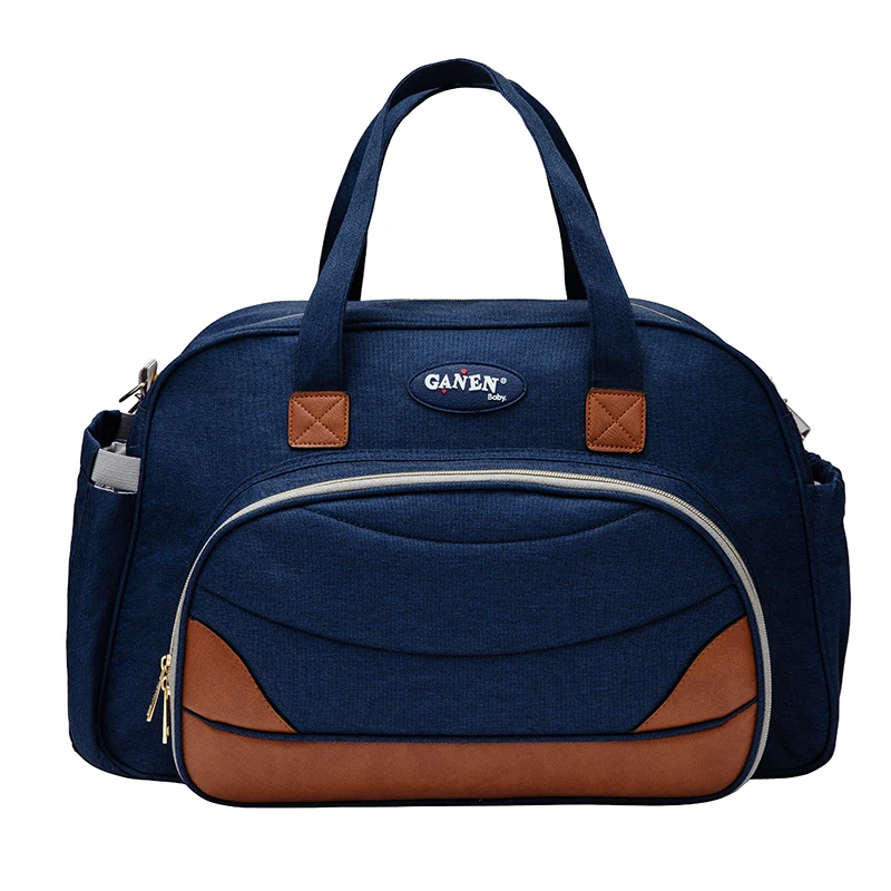 Wholesale Baby Diaper Caddy Organizer Mommy Nappy Bag Custom Luxury Diaper Bags Baby Tote Mommy Bag