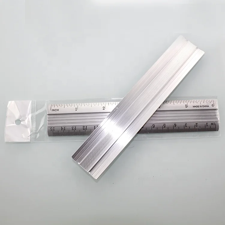 Straight Ruler 150mm 6 Inch Metric Aluminum ruler