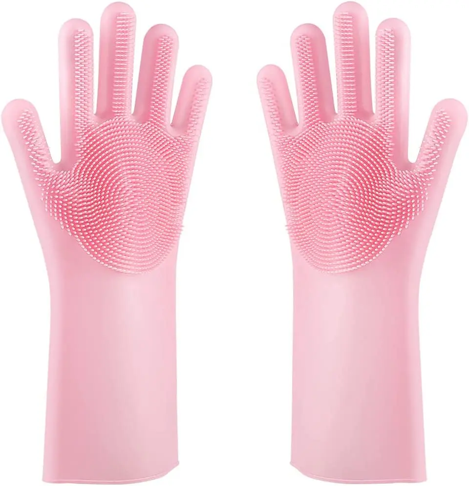 Factory Price Kitchen Silicone Gloves Dishwashing Gloves Silicone Dish Washing Gloves