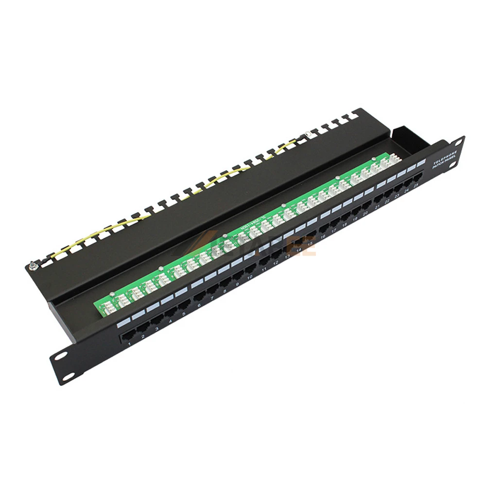 Разгруженная интегрированная телефонная Панель RJ45 RJ11 с