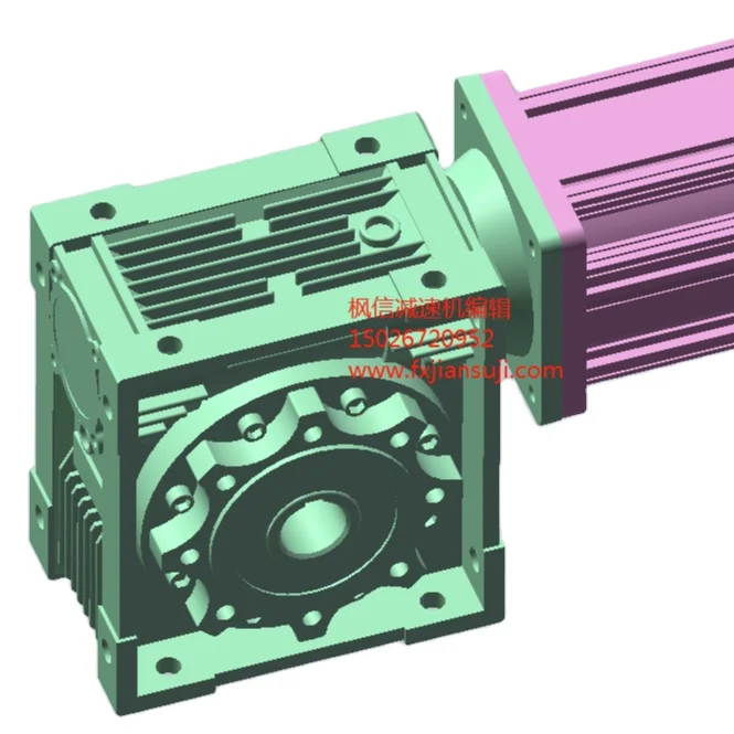 Siemens servo motor 1FL6064-1AC61-2AA1 is equipped with precision worm gear reducer