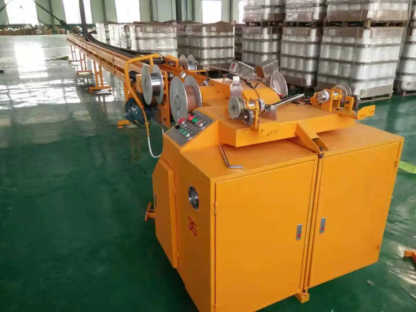 100% polyester webbing round sling machine/round sling making machine