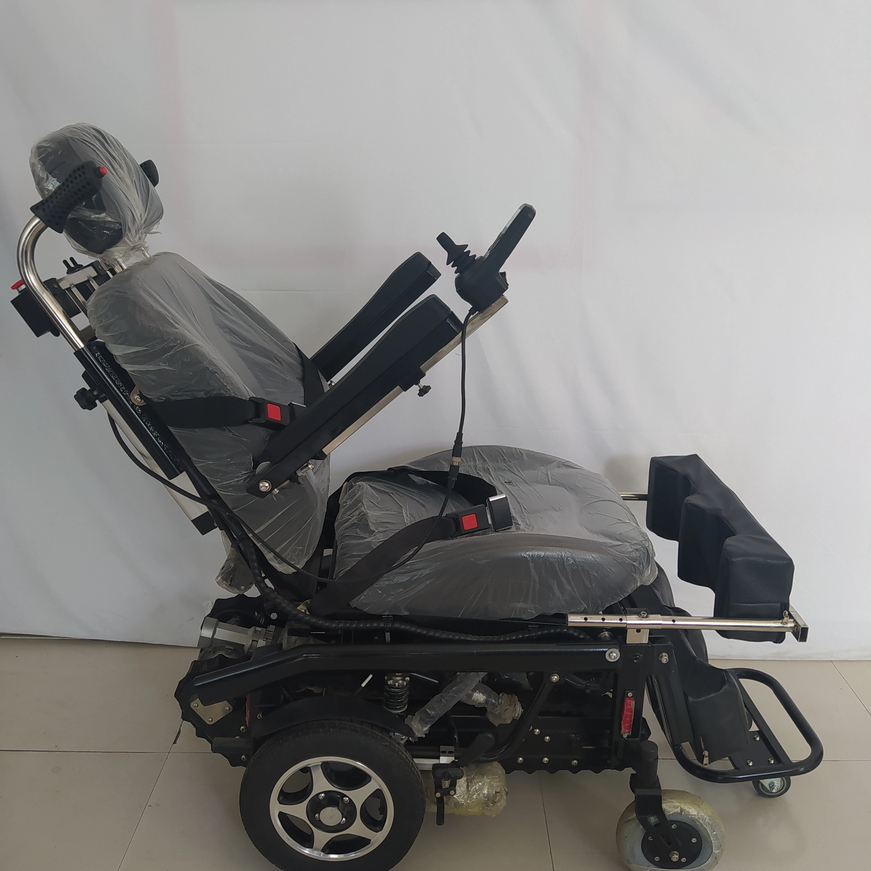 standing electric wheelchair ground stair climbing wheelchair electric rehabilitation therapy wheelchair lift for disab- BZ-QT