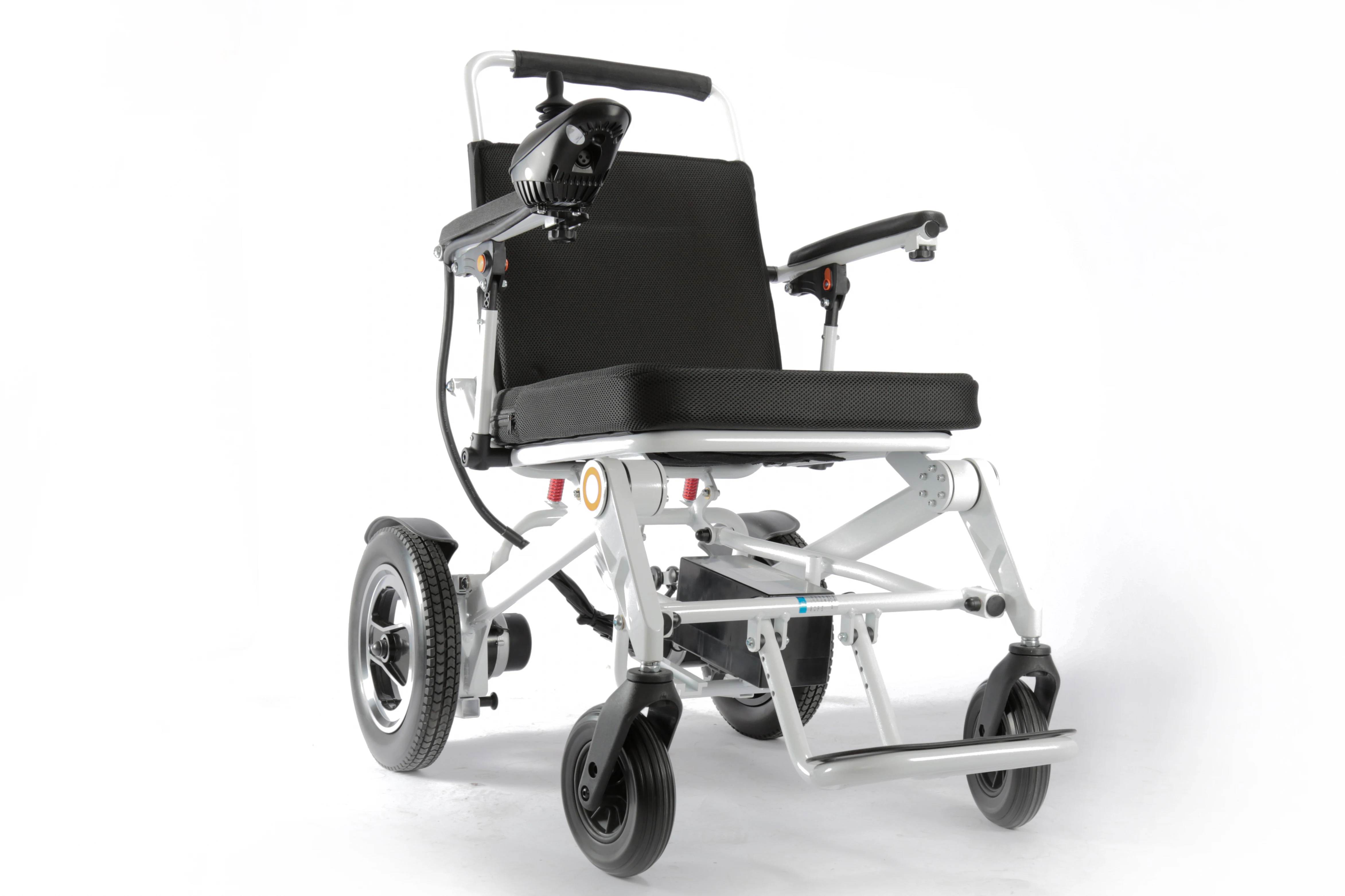 Цена Складная портативная электрическая инвалидная коляска для инвалидов