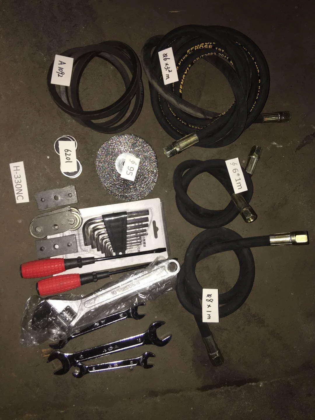 AUTOMATIC BAND SAW MACHINE H-330NC with delta PLC