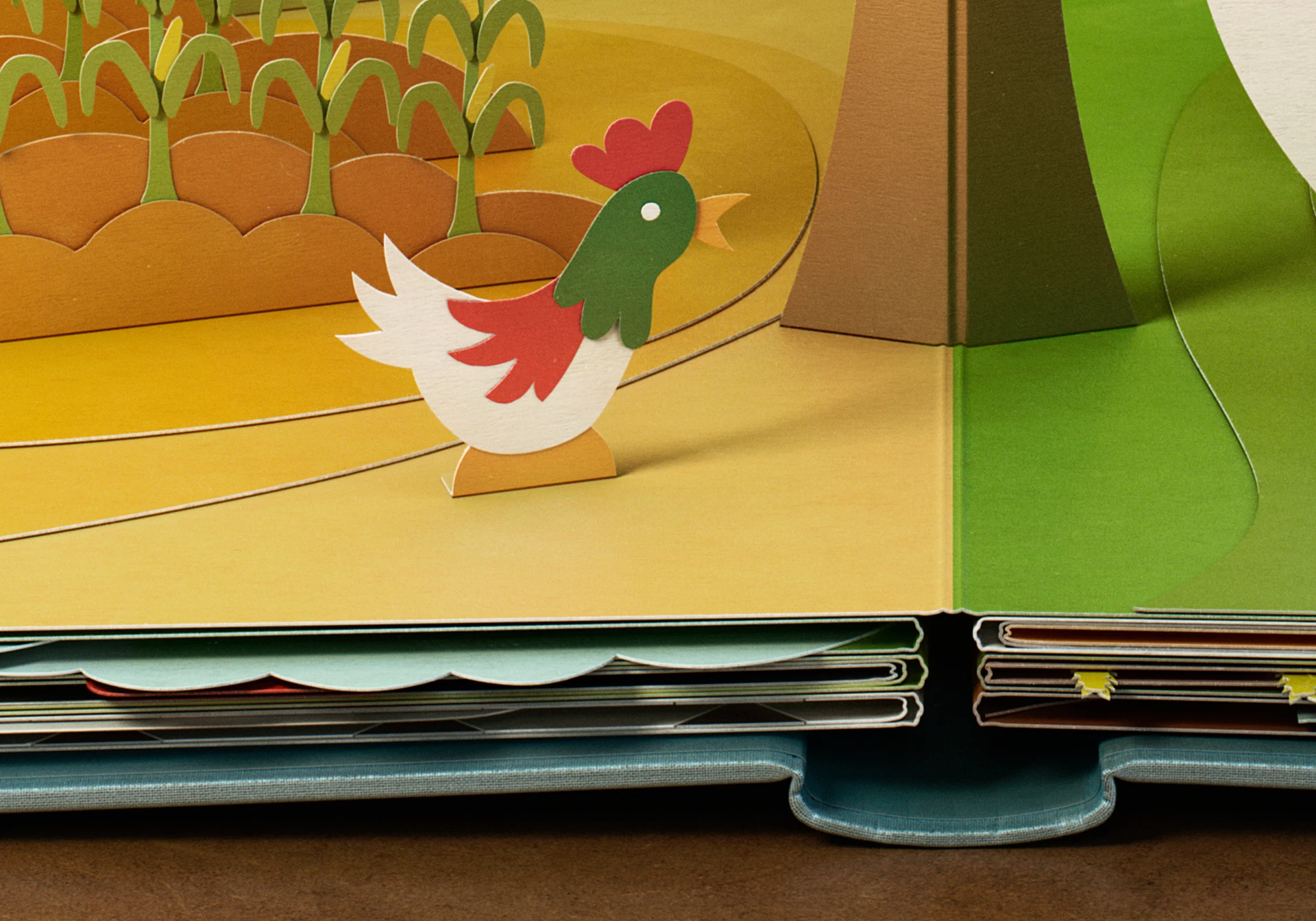 custom kids New Lift a Flap Board Book Animals busy  pop up book for children