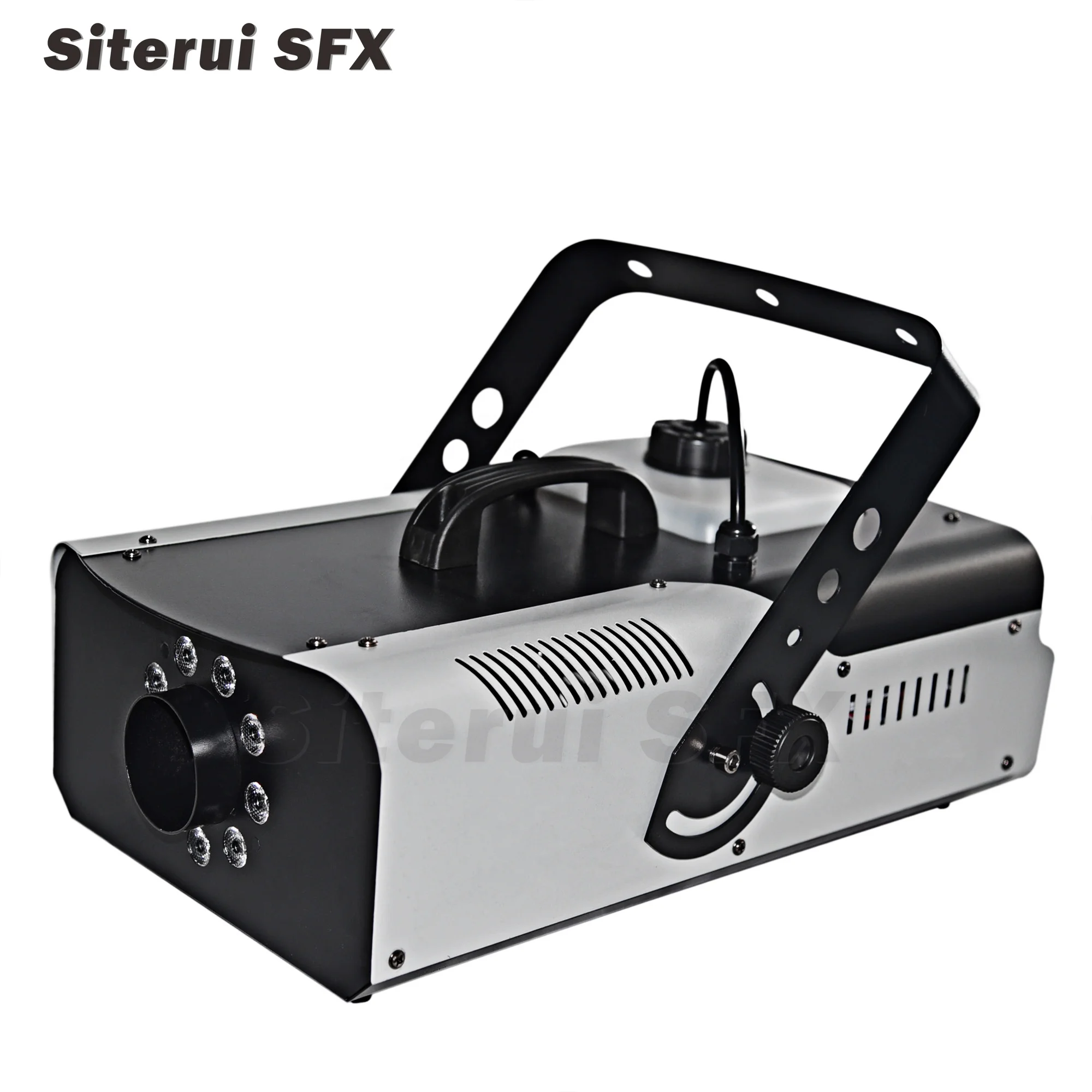 Siterui SFX 1500W stage special color smoke manufacturing equipment Factory sell stage machine 9 3W color light fog machine