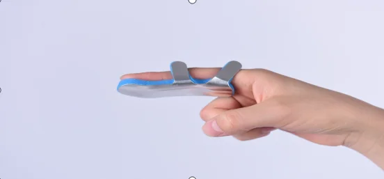 High Quality Medical Pinky Fingerslpint Double-piece Finger Brace