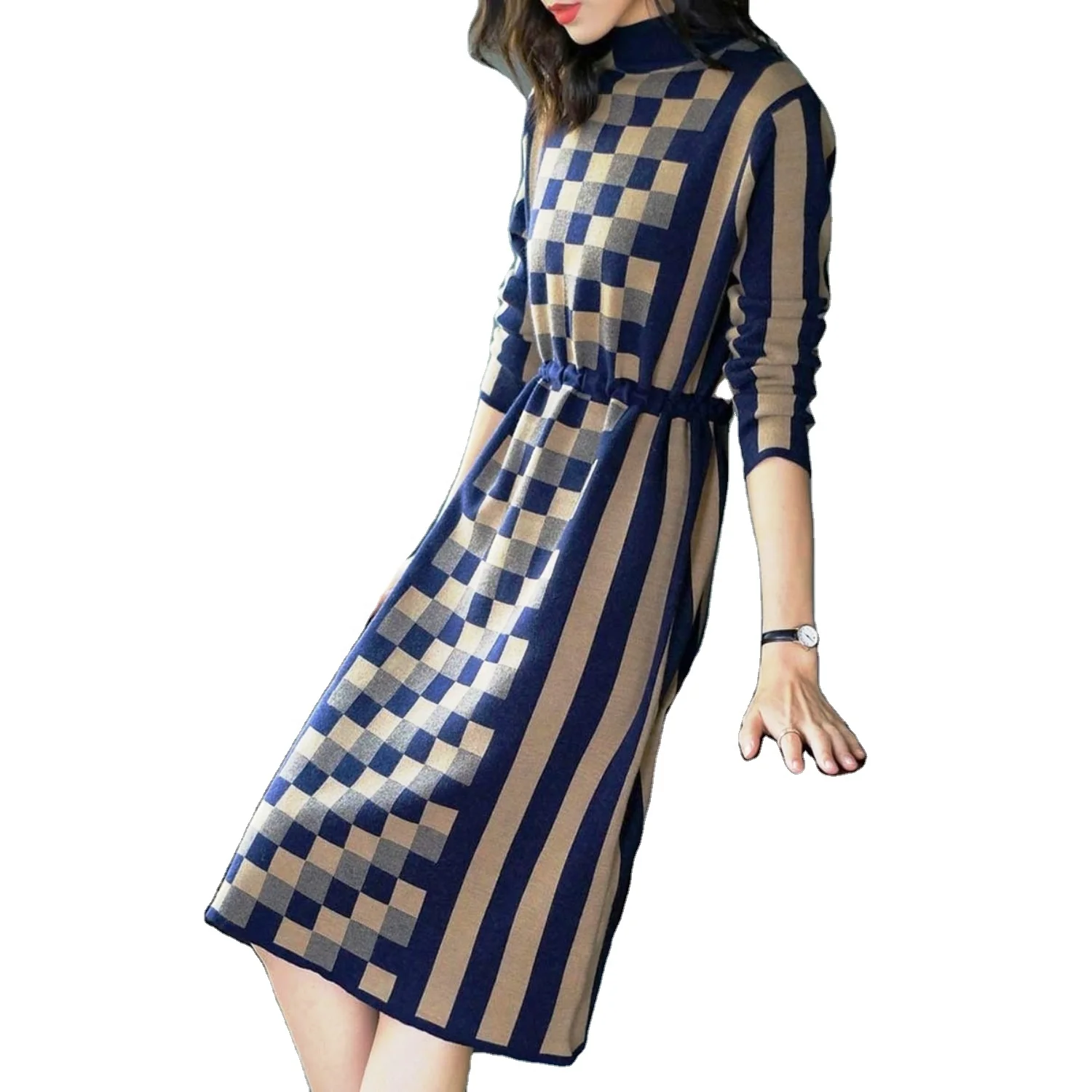 
Модное женское обычное официальное вечернее платье офисная одежда для женщин платье 