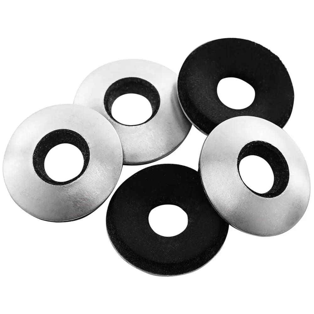 EPDM Rubber Black Gray Bonded Sealing Washer Stainless Steel 304  Rubber Bonded Sealing EPDM Washer