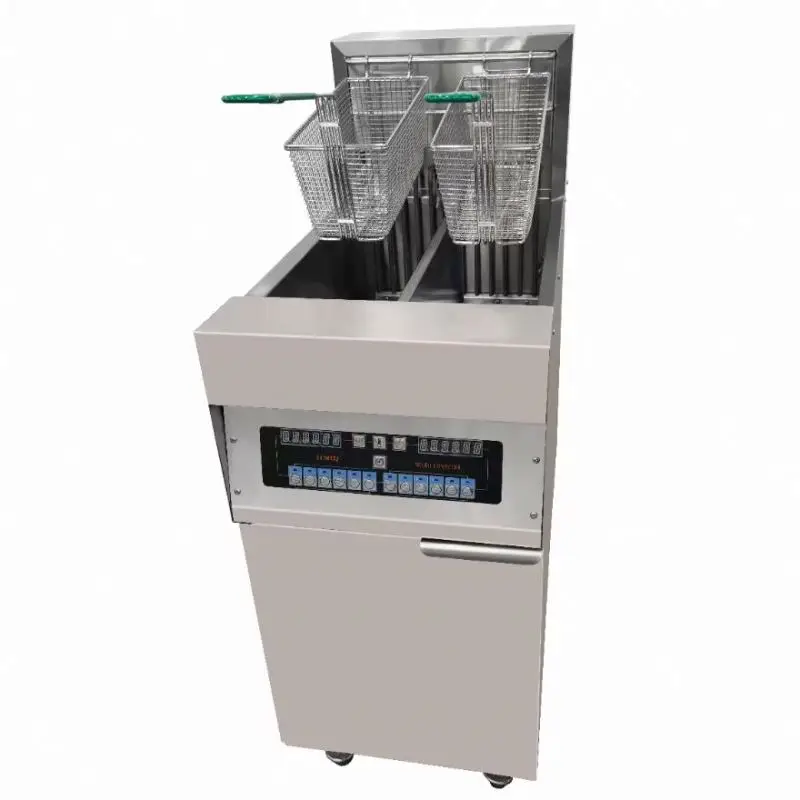 Rotary Frying Machine Egg Pan 3 Holes Large Potato On Gas Digital Commercial Pancakes Automatic Chips Water