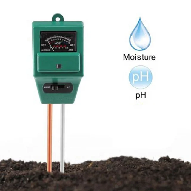 2 in 1 Soil Moisture Meter PH Tester Garden Soil Tester Soil PH Meter