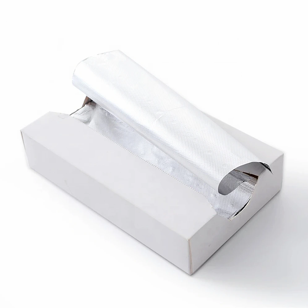 Good quality 100% safety pop-up foil sheets hairsalon aluminum foil sheets 500pcs  8011-O