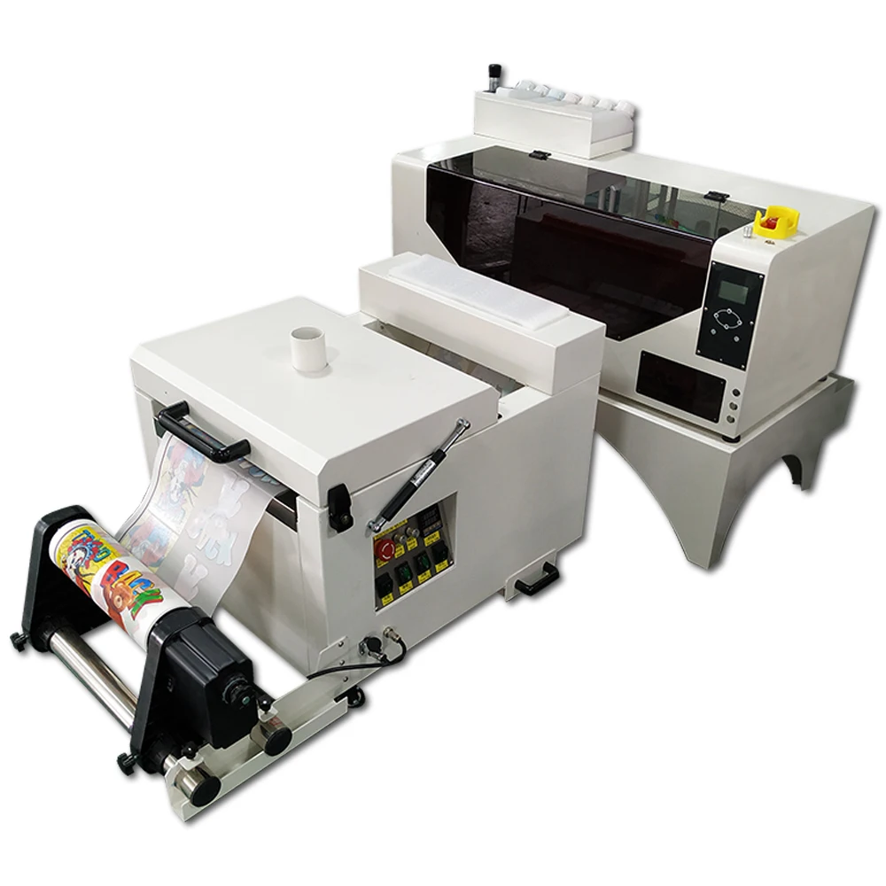 5-Color 3D Effect DTF300 Digital Textile Heat Transfer Pet Film Printer New T-Shirt Clothes Garment Inkjet Printing Machine