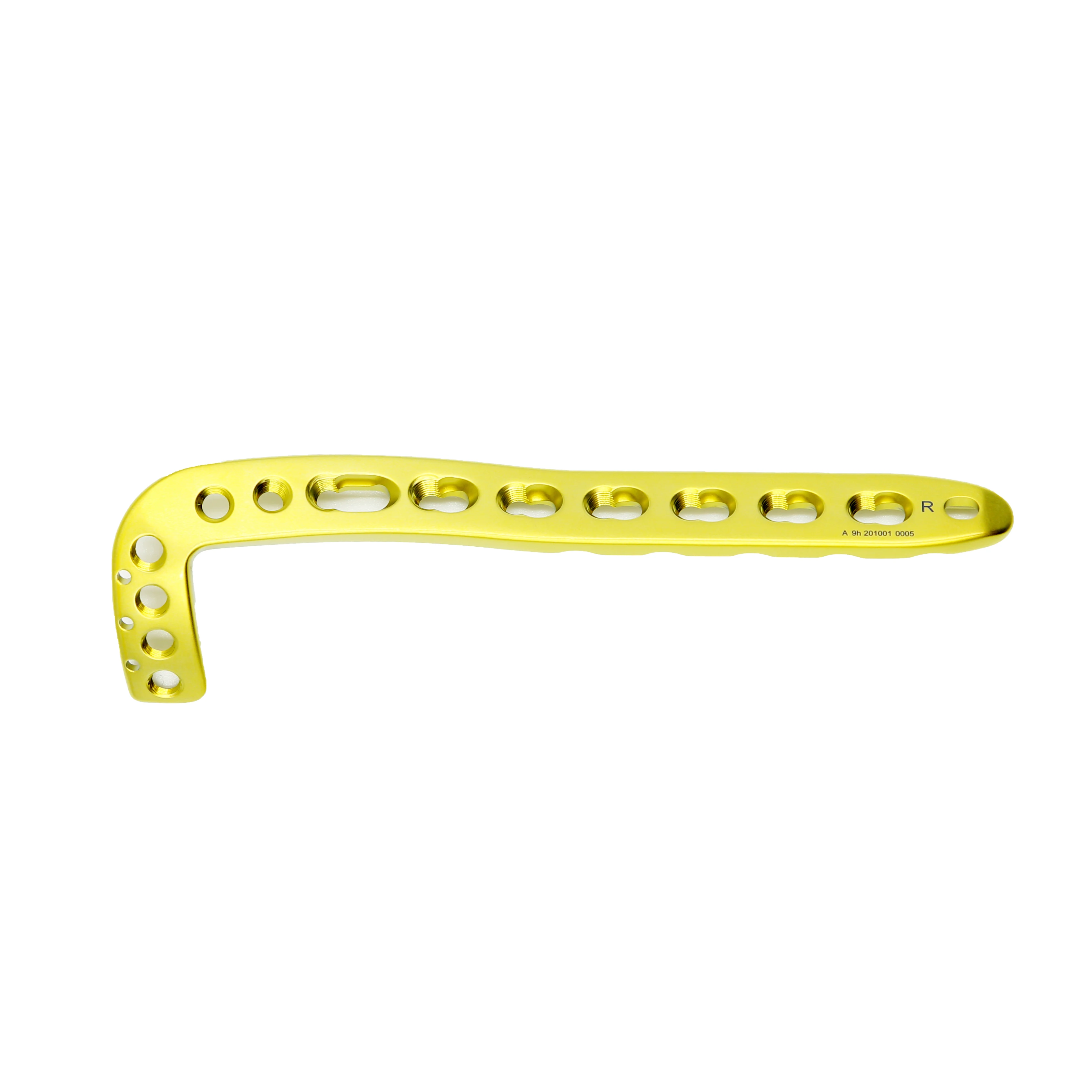 
CE&ISO Marked Orthopedic Surgical Implants Medical Titanium Distal Tibia Plateau Lateral Locking Bone Plate 