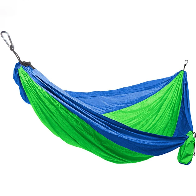 Wholesale 210T Portable Parachute Nylon Camping  Hammock
