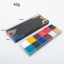 Painting Supplies Palette Kit Sticks Halloween Football Kids Makeup Glow The Dark Cream Face Paint