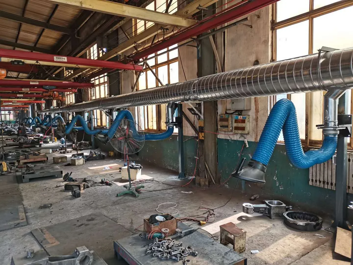 Fast Delivery Flexible Grinding Fume Suction Arm/Dust Fume Extraction Arm Hood