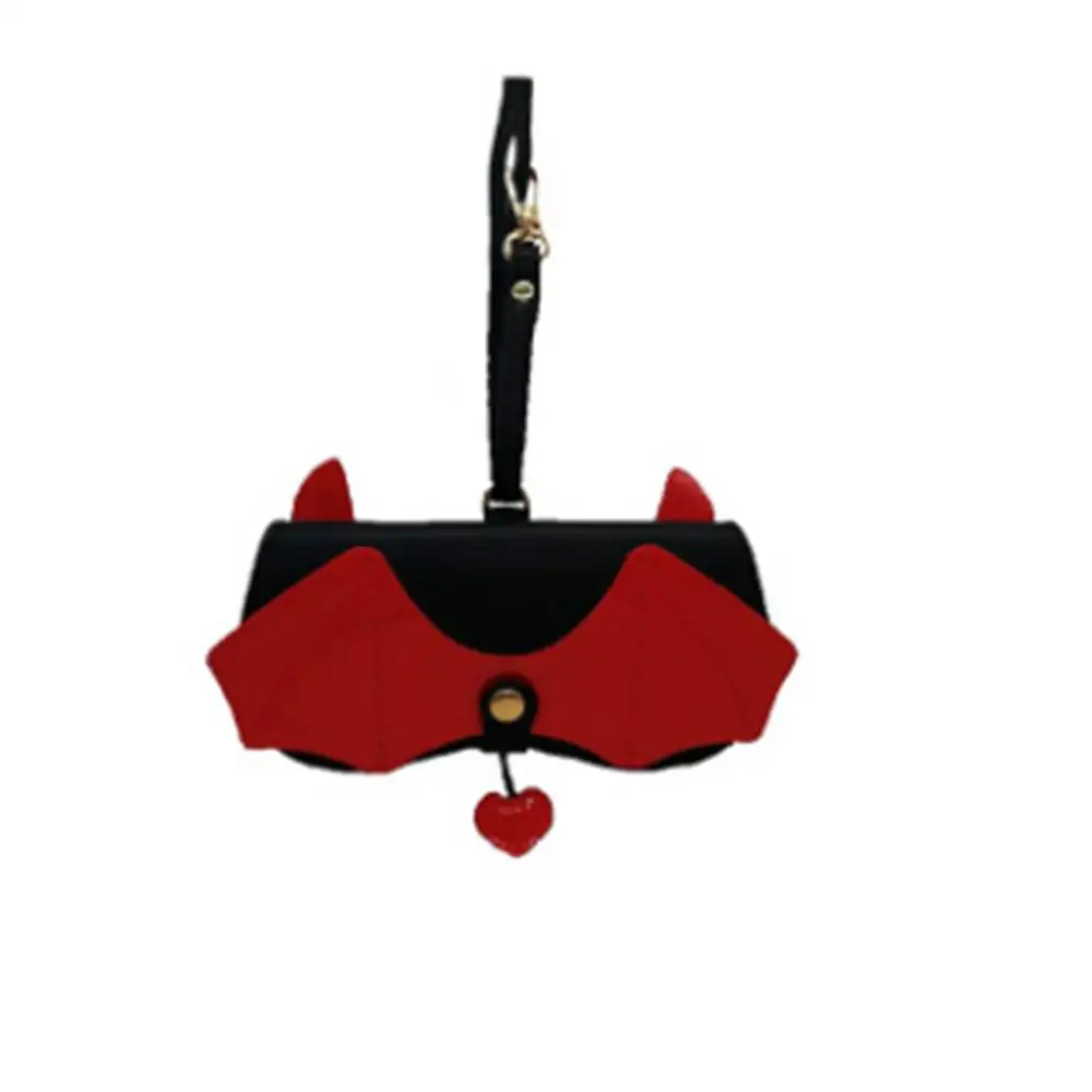 
Ins new fashion portable glasses case sunglasses protective cover sunglasses clips multi-function bag pendant 