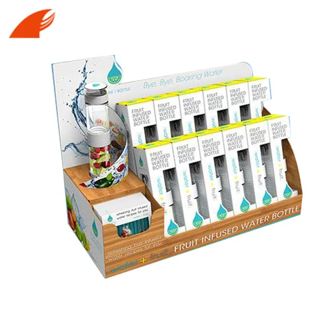 Exquisite Cosmetic paper cardboard assembled   Display Cabinet/Walmart PDQ Display For Kids Lipstick