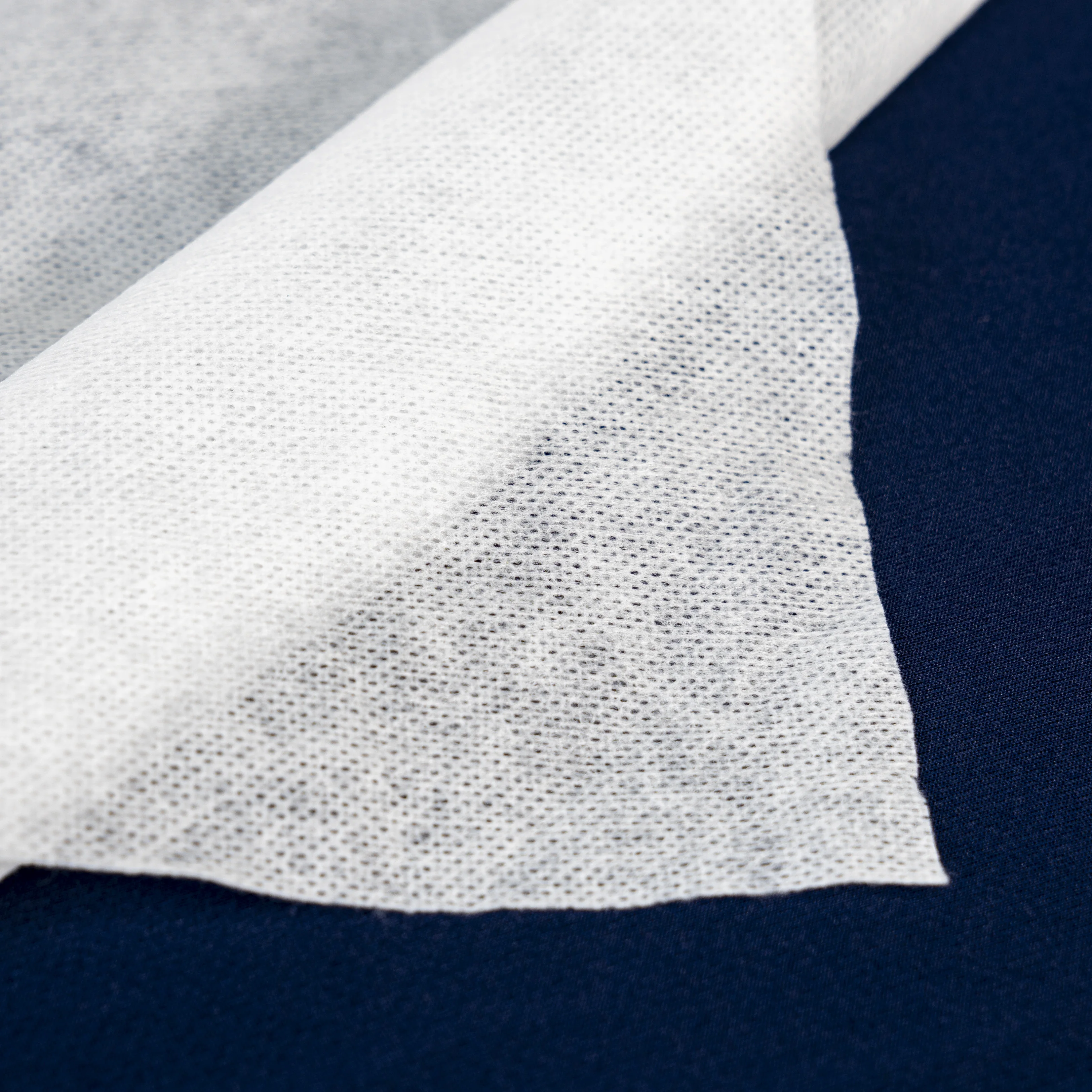 High Quality Non Woven Material Wet Wipes Spunlace White Mesh Microfiber Face Towel